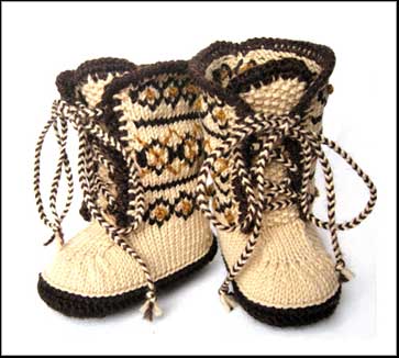 Knit uggs cu ace de tricotat - cum de a lega o schema de yoke de uz casnic, video