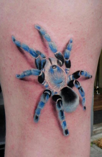 Spider tattoo - înțeles, schițe pentru tatuaje și fotografii