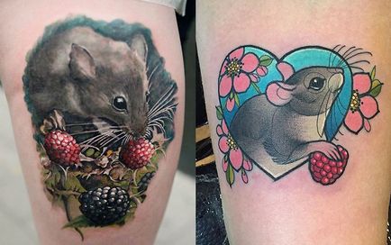 Un tatuaj al mouse-ului unde este mai bine să faci tatuaje, stiluri și schițe ale mouse-ului