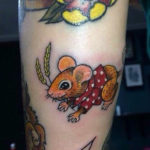 Un tatuaj al mouse-ului unde este mai bine să faci tatuaje, stiluri și schițe ale mouse-ului