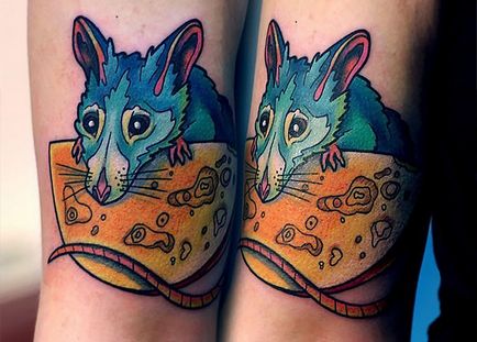 Tattoo egér, ahol jobb, hogy az egér tetoválás stílusok és lehetőségek vázlatok