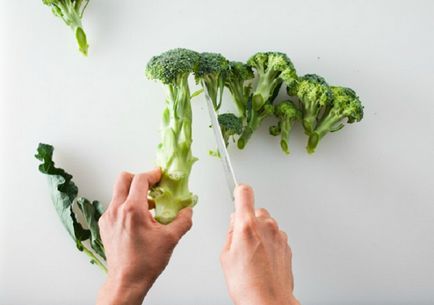 Acum nu voi tăia și nu arunc tulpinile groase de broccoli! Și de asta