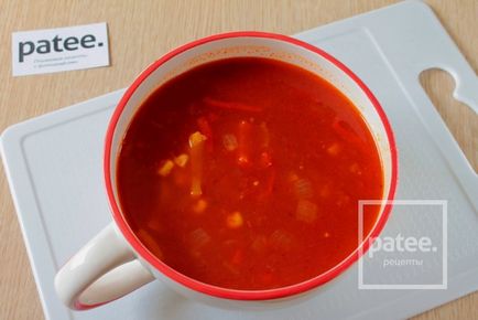 Томатний суп з кукурудзою - рецепт з фотографіями - patee