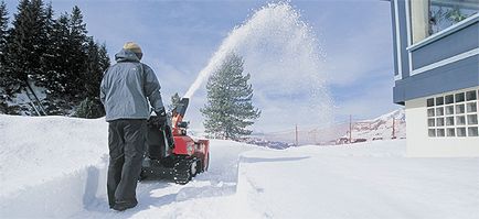 Curățarea zăpezii în țară cum să o faceți calitativ și rapid