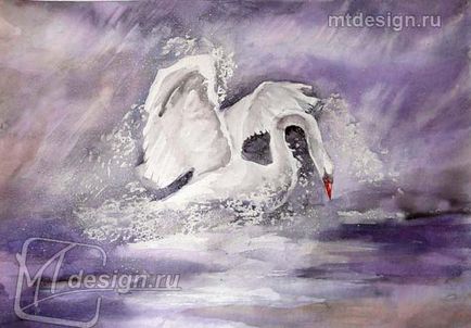 Festés tanulságok - Swan leveszi az esőben