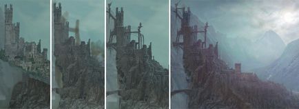 Lectie Photoshop castel Dracula, creând o siluetă memorabilă - un pic despre tot