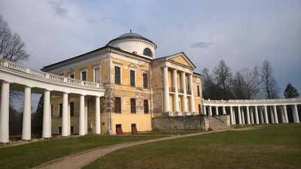 Manor znamenskoe-ryok, traseu bobinat