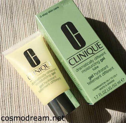 Gel hidratant pentru fata clinicilor - clinique dramatic diferite gel de hidratare, cosmodream