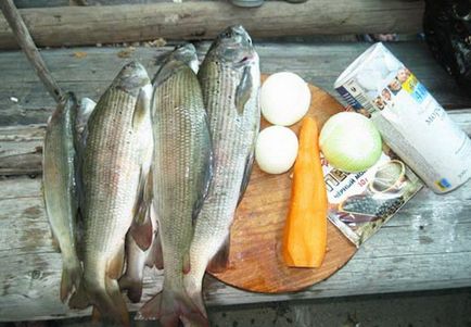 Fül pér és a burgonya - egy régi halászati ​​recept