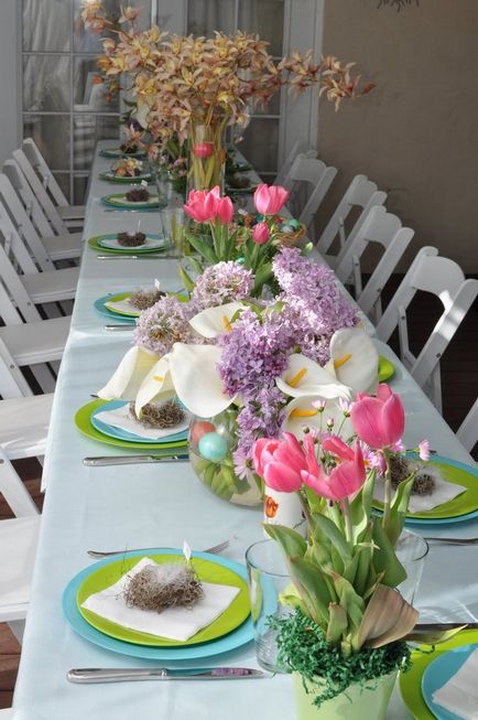 Decorul superb al primăverii pentru decorarea mesei de nuntă - inspirația nunții