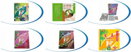 Виведення токсинів з китайськими пластирами для стоп