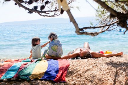 În Croația cu copii sau de ce Makarska Riviera este potrivit pentru noi în lume