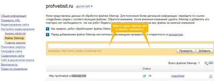 Web master, configurarea și