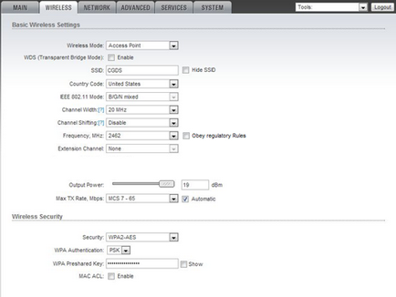 Wi-fi router ubiquiti airrouter hp conexiune, configurare