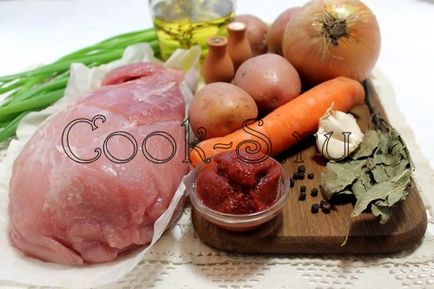 Печеня зі свинини - покроковий рецепт з фото, різний