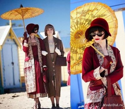 Celebritate Miss Fisher Detectiv sau stil de pictograme 20s