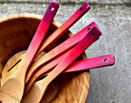 10 Idei pentru utilizarea lingurilor de lemn pentru decoratiuni interioare
