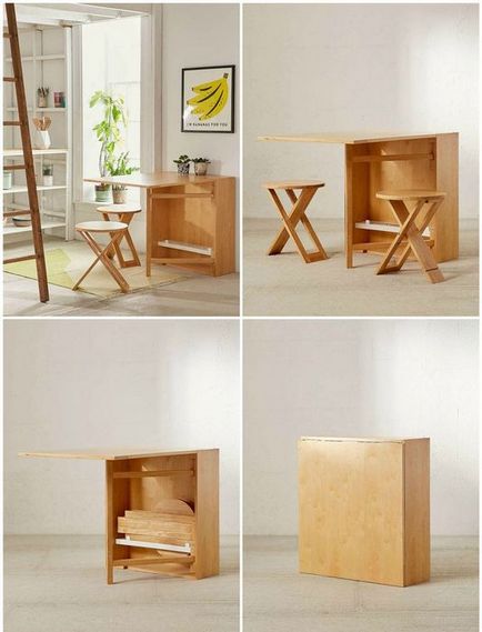 10 Крутих компактних столів для маленького простору