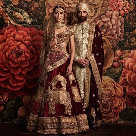 20 de fotografii colorate, care descriu căsătoriți în rochii de mireasă tradiționale diferite