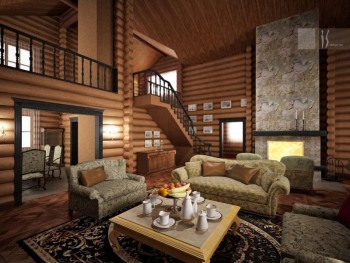 25 interioare deosebit de frumoase de case de lemn pentru a trăi