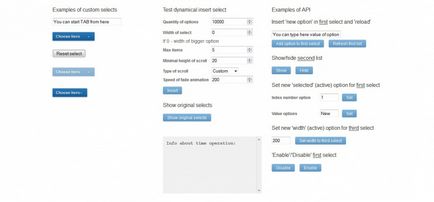 30 pluginuri JQuery pentru elemente de formare de stil