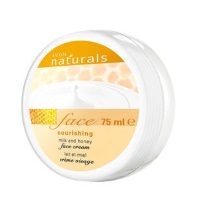 Avon naturale pentru față, cremă și mască - lapte și miere