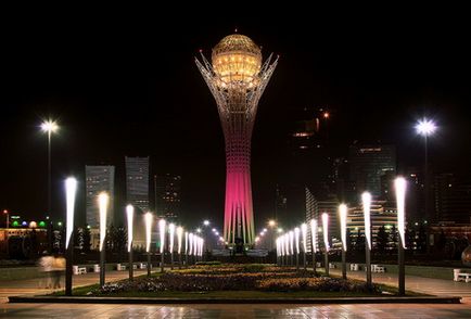 Baiterek „- a jelképe Astana - műhelyében Michael Nekrashevich