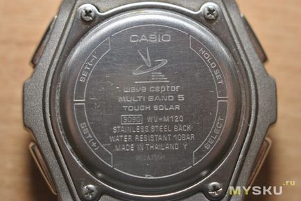 Годинники casio з сонячною батареєю, датчиком положення, радіоконтролем і ін