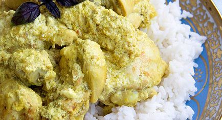 Curry pui cu orez
