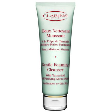 Clarins cleanser de spumare blând - comentarii despre cosmetice