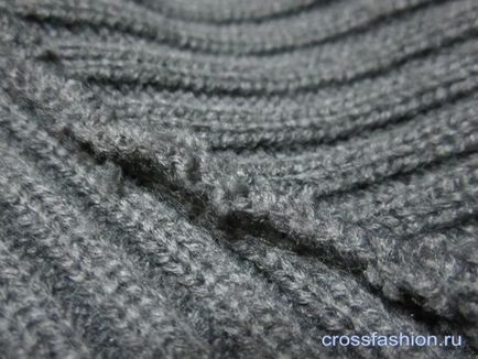 Grupul Crossfashion - cum să dizolvați un pulover de mașină de tricotat de la sfaturi magazin și fotografii