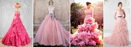 Колір весільного плаття - як підкреслити індивідуальність
