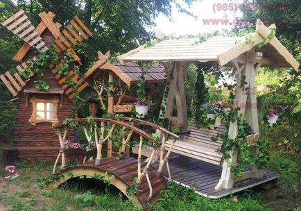 Dekoratív elemek fából készült - dekoratív fa termékek