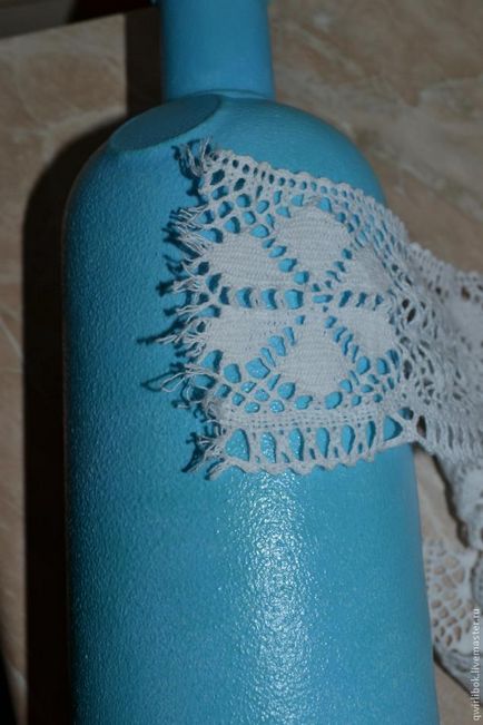 Sticlă decor briza turcoaz - târg de meșteșugari - manual, manual