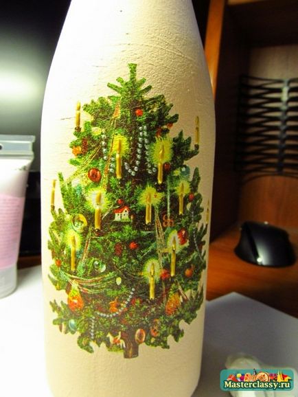 Decoupage pezsgős üveg (Decoupage pezsgős üveg) Decoupage pezsgős üveg