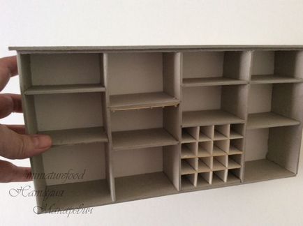 Facem un cabinet de bara pentru miniaturi de marionetă - târg de maeștri - manual, manual