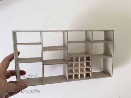 Facem un cabinet de bara pentru miniaturi de marionetă - târg de maeștri - manual, manual