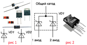 Діод Шотткі принцип роботи характеристики позначення застосування