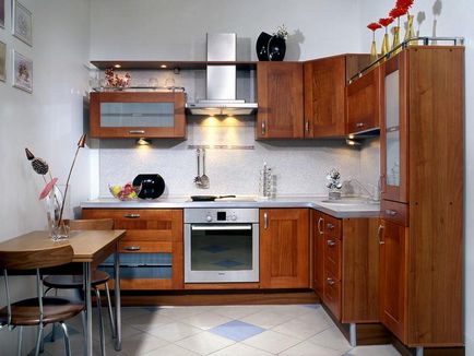 Kitchen Design, 8 négyzetméter belső fotó elrendezés hűtőszekrény, javítási és befejező, sarok lehetőségek