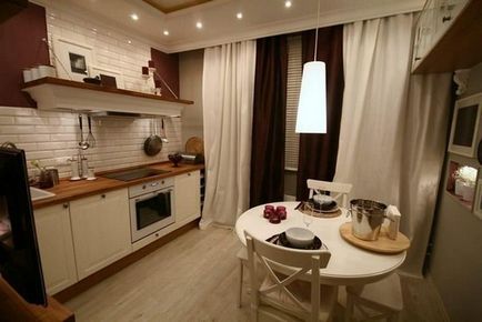 Kitchen Design, 8 négyzetméter belső fotó elrendezés hűtőszekrény, javítási és befejező, sarok lehetőségek