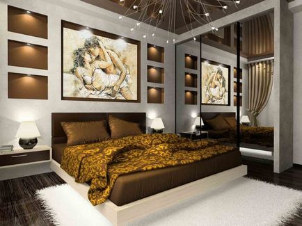 Design panorama dormitor - cameră de design de dormitor, 38 de camere stilate dormitor