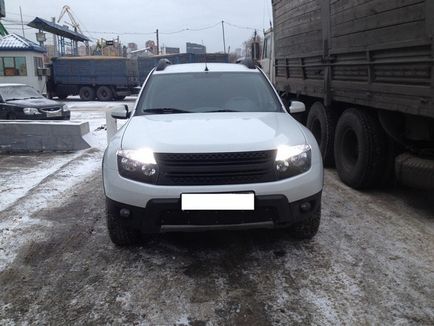 A nappali menetjelző fények a Renault Duster saját kezűleg DRL telepítési és kapcsolási rajz