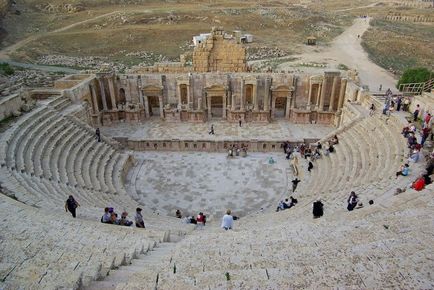 Az ősi város, Jerash, utazási folyóirat