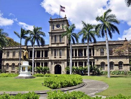Kirándulás Honolulu - a kulturális örökség, mit látogasson - műemlékek, múzeumok, templomok, paloták és színházak
