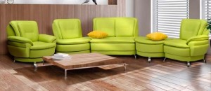 Еркерний диван у вітальню - секрети дизайну