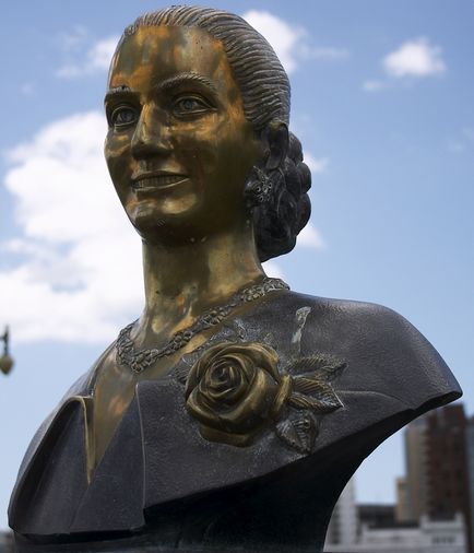 Evita Peron búcsú és emlékezés a First Lady Argentína
