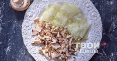 Töltött csirkecomb - egy finom recept lépésről lépésre fotók