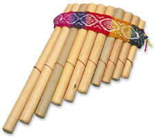 Flaut de Pan (pan-flaut) - instrument muzical