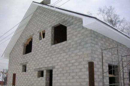 Фундамент для будинку з газосилікатних блоків як посилити цегляний, старий, існуючий котедж