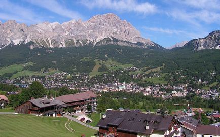 Stațiune de schi cortina d - ampezzo